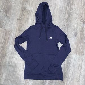 Adidas Hooded Sweatshirt with Drawstrings
